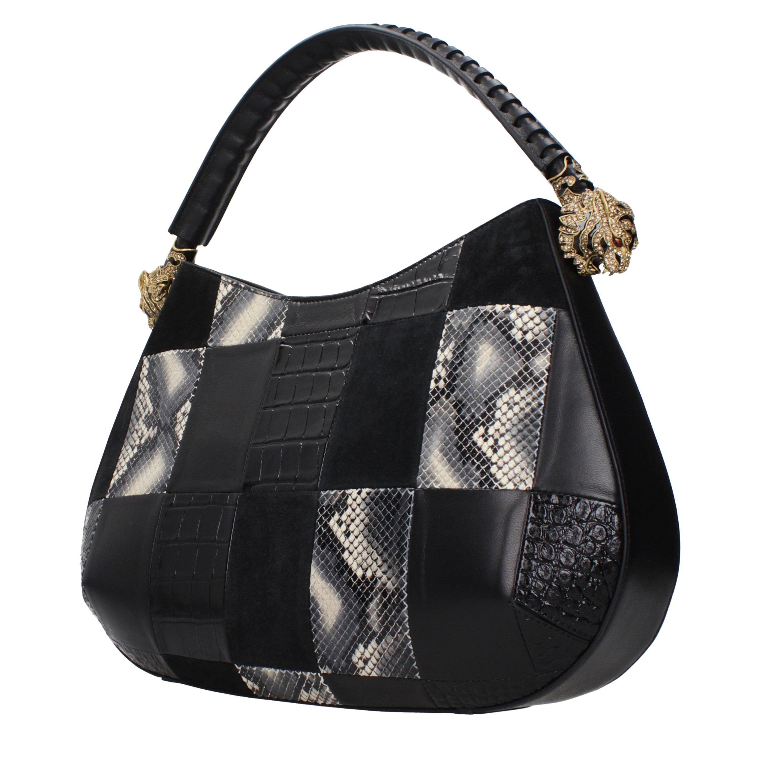 Black Leather Handbag