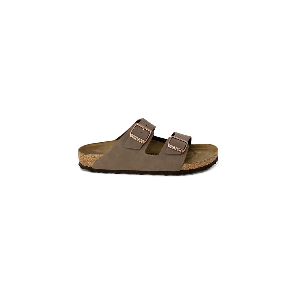 Brown Synthetic Slippers