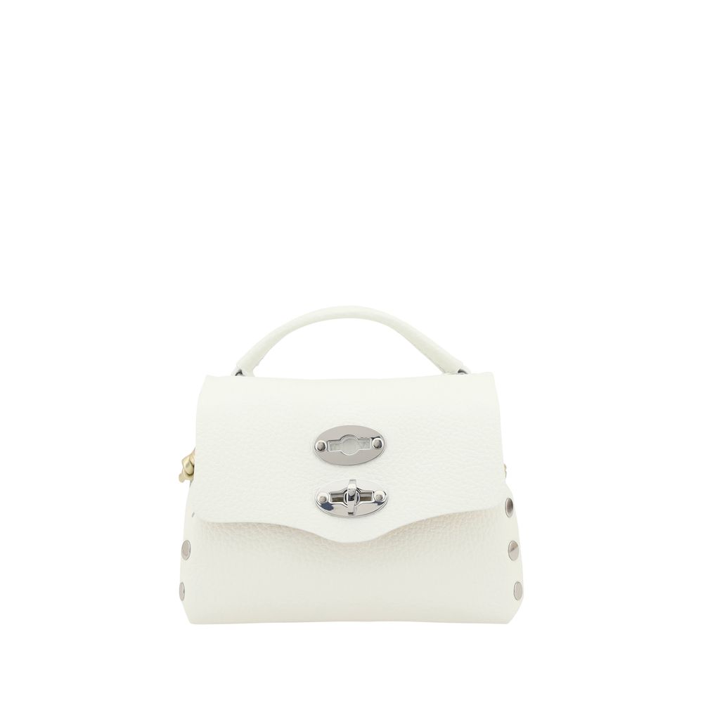 White Calf Leather Bos Taurus Shoulder Bag