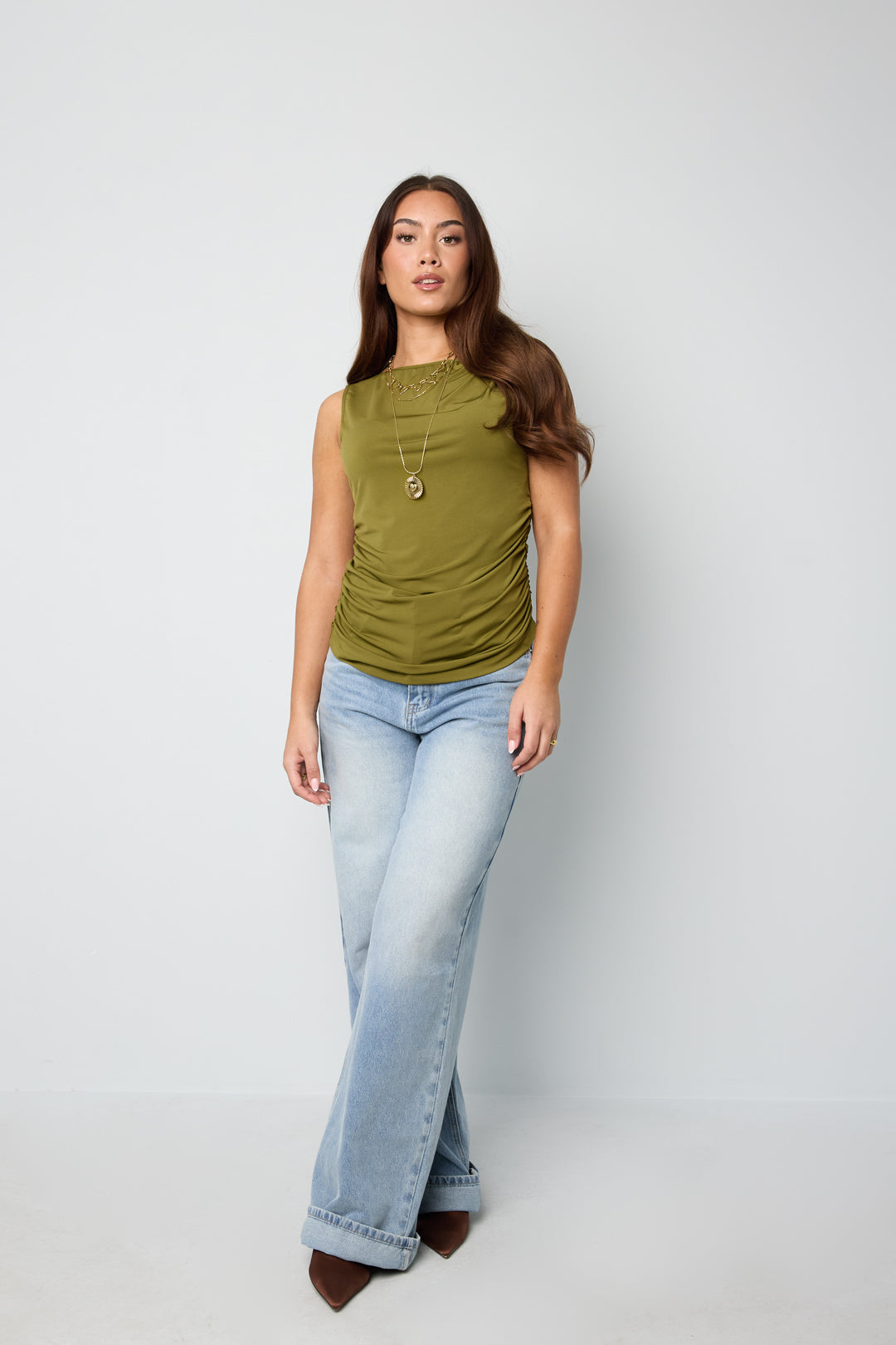 draped top