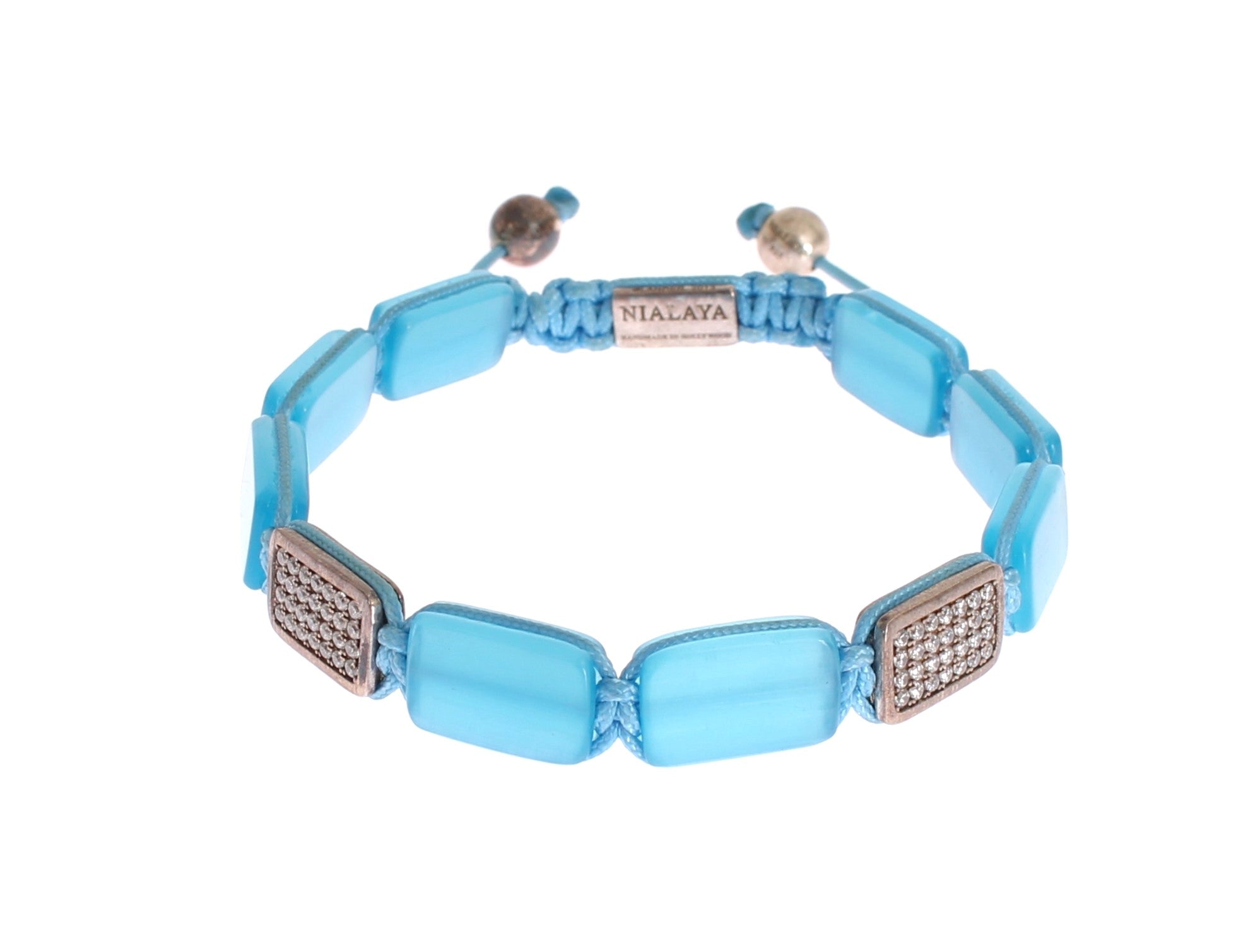 Stříbrný náramek CZ Opal 925