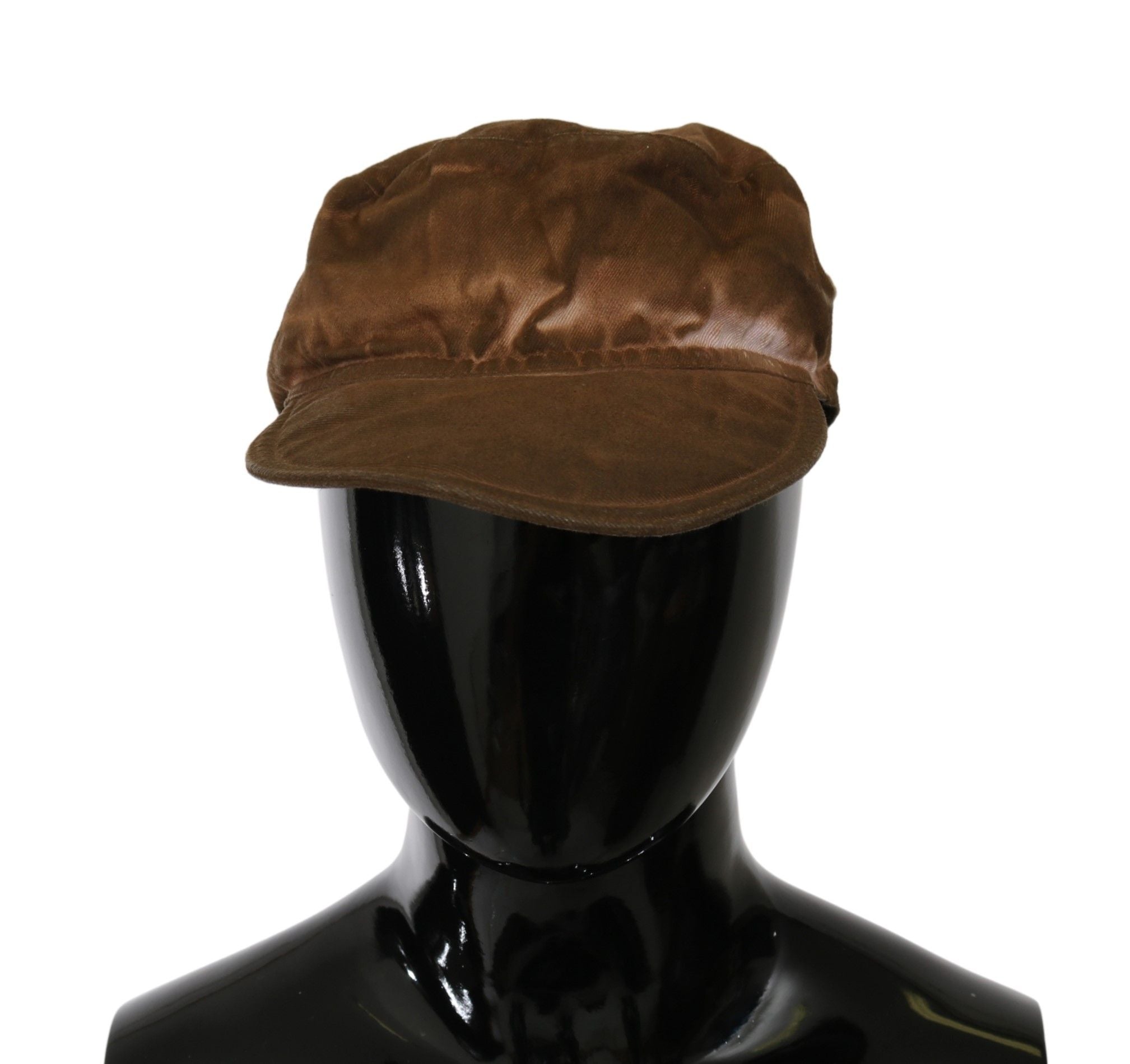Hnědý baret s kabátcem a fedorou