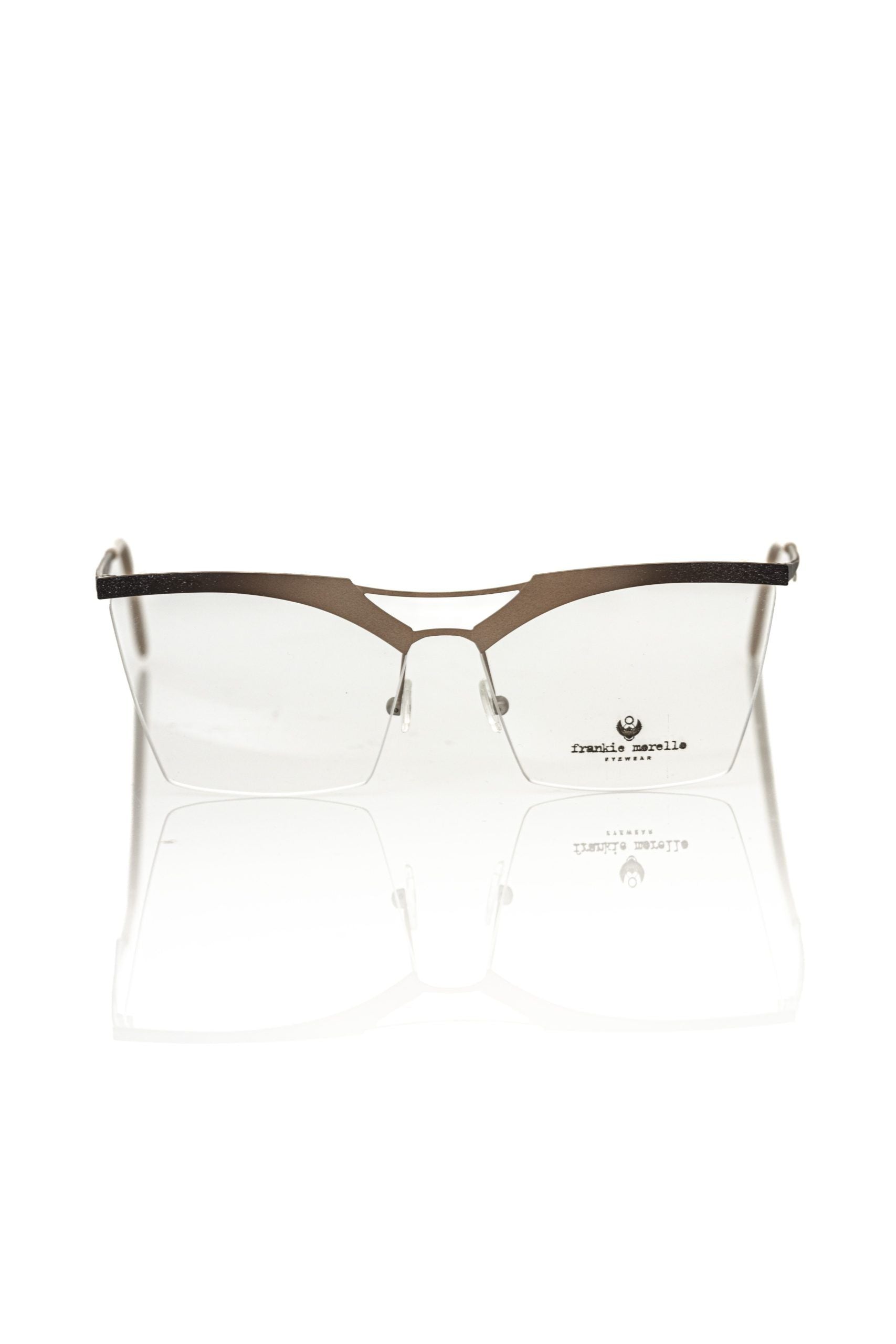 Gold Metallic Women's Frame Eyeglasses