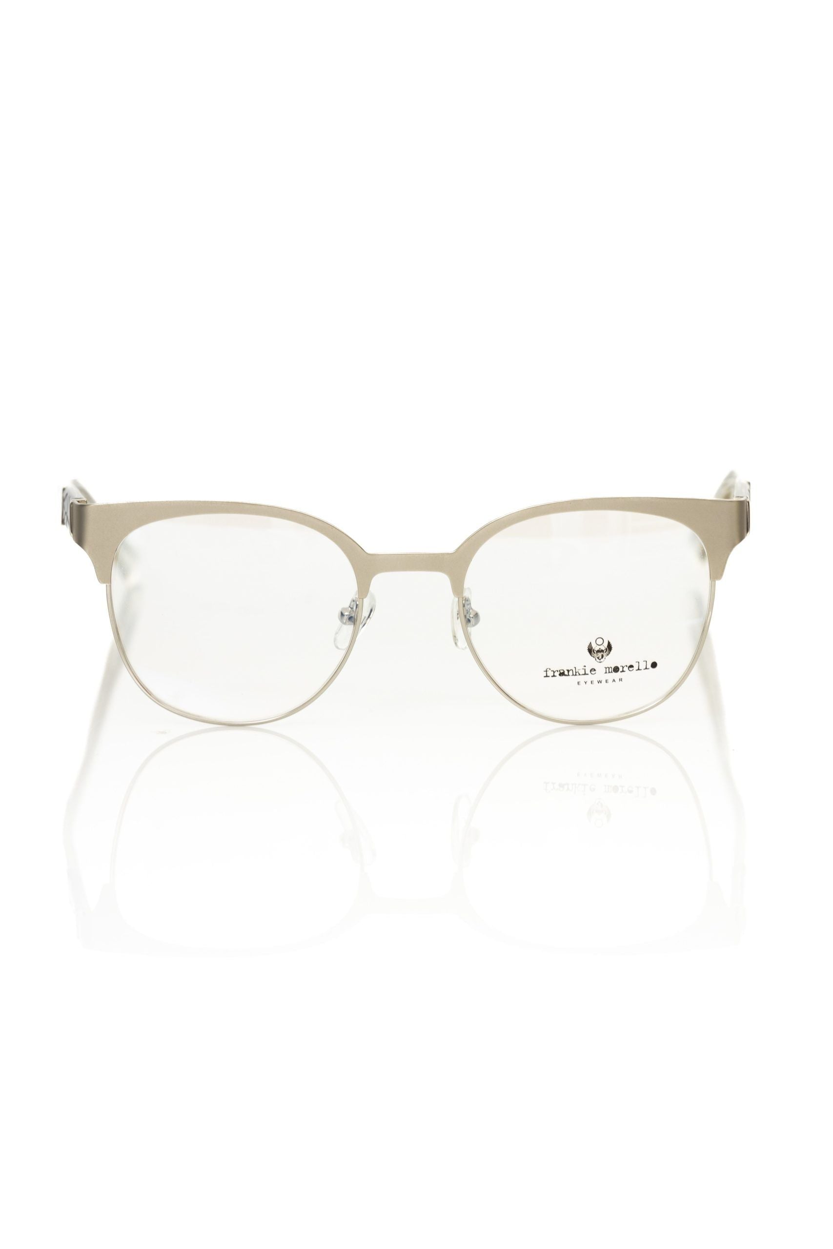Black Metallic Women's Eyeglass Frame