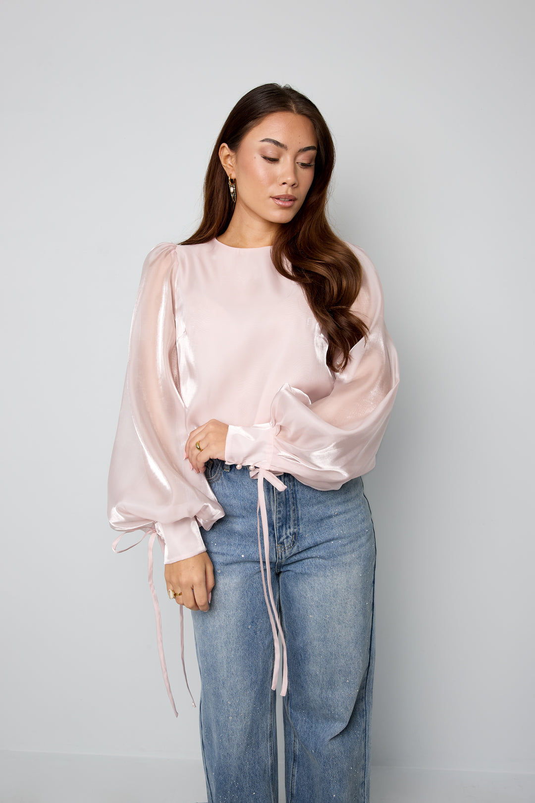 Shimmer Pearl Blouse