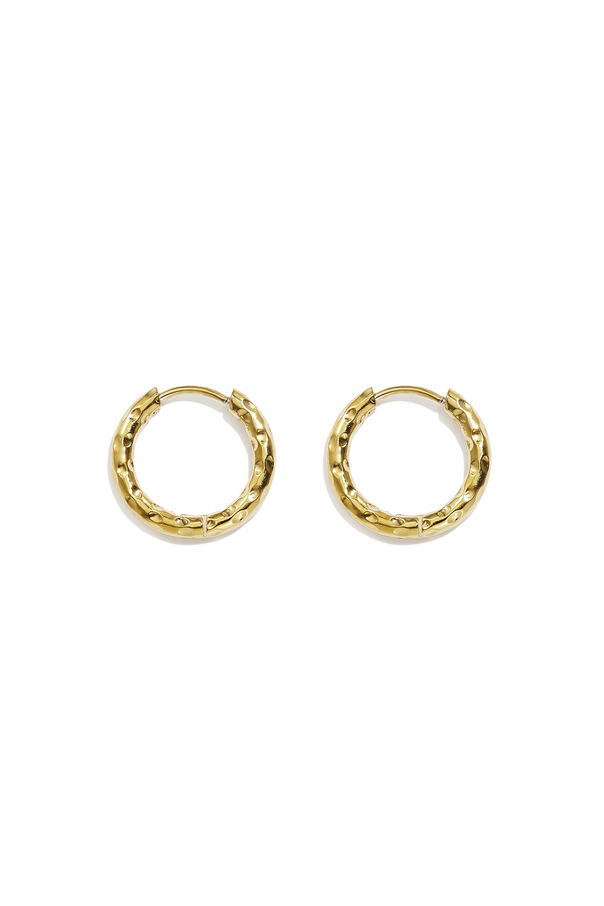 Stainless Steel Hoop Earrings Circle Simple Daily Simple Series Women's jewelry