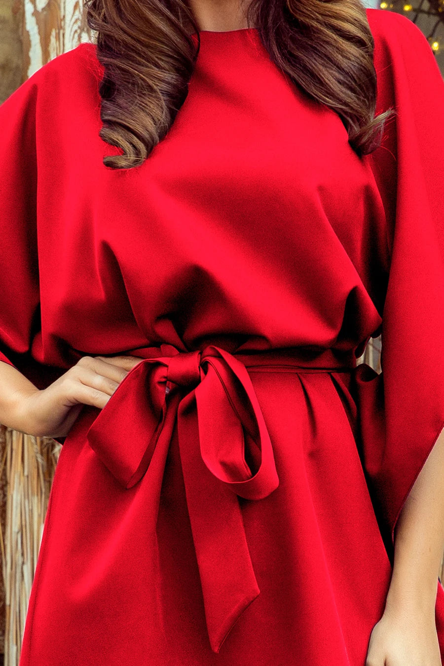 -AW2020 SOFIA Butterfly dress – Red