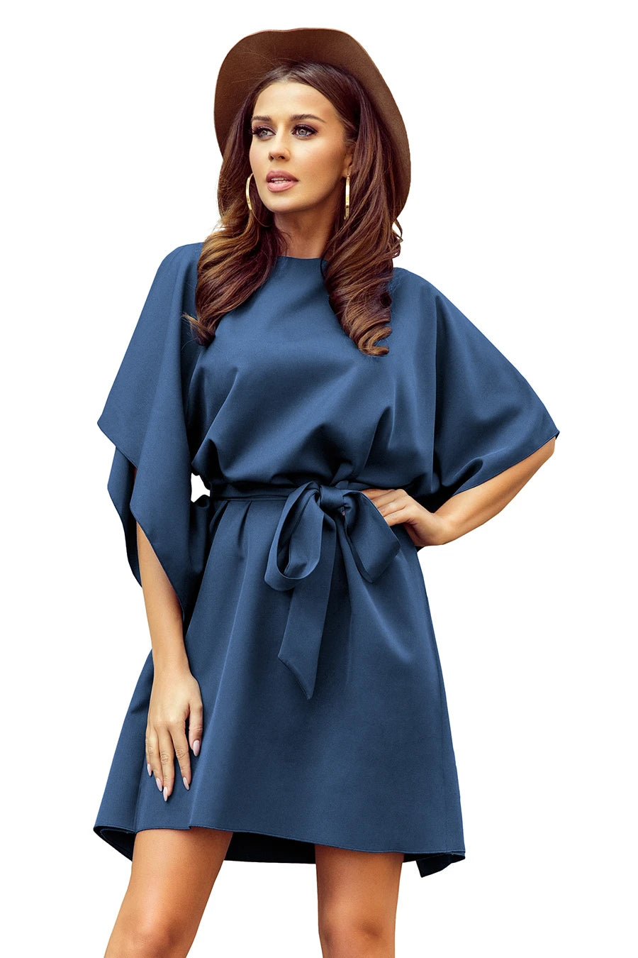 -SS2020 SOFIA Butterfly dress – Blue