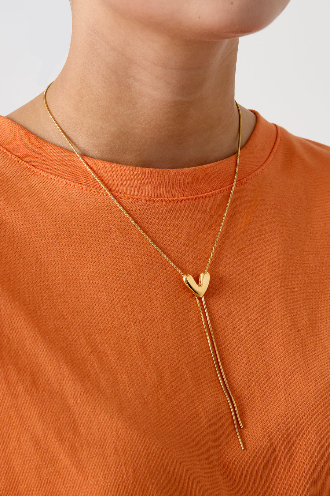 Stainless Steel Pendant necklaces Heart Casual Daily Simple Series Women's jewelry