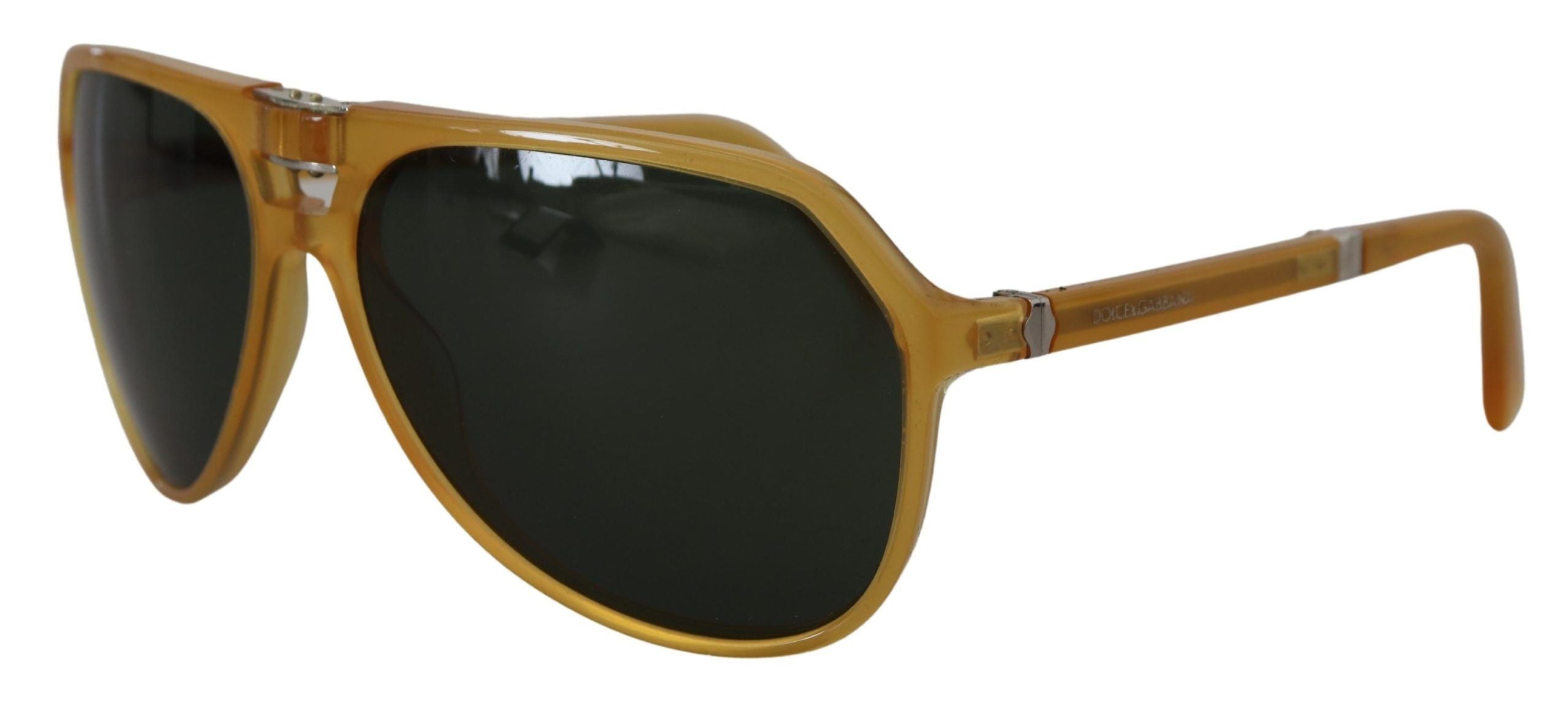 Sluneční brýle Aviator DG4196 se žlutým acetátovým černým sklem
