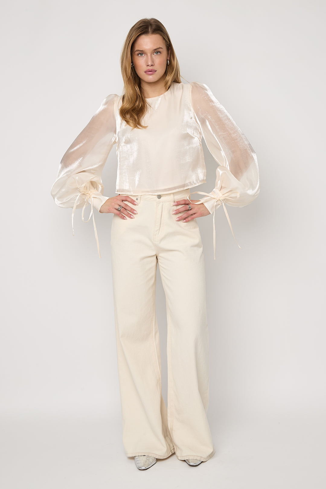 Shimmer Pearl Blouse
