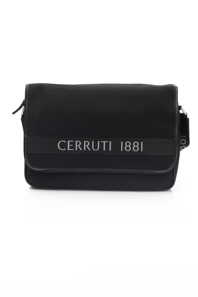 Černá nylonová dámská crossbody taška