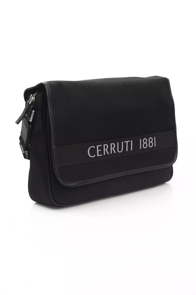 Černá nylonová dámská crossbody taška