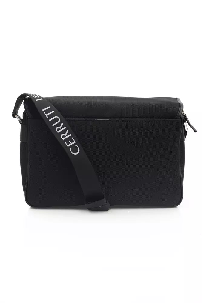 Černá nylonová dámská crossbody taška