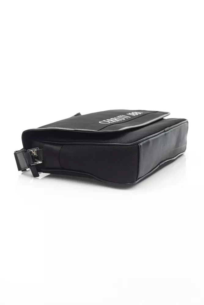 Černá nylonová dámská crossbody taška