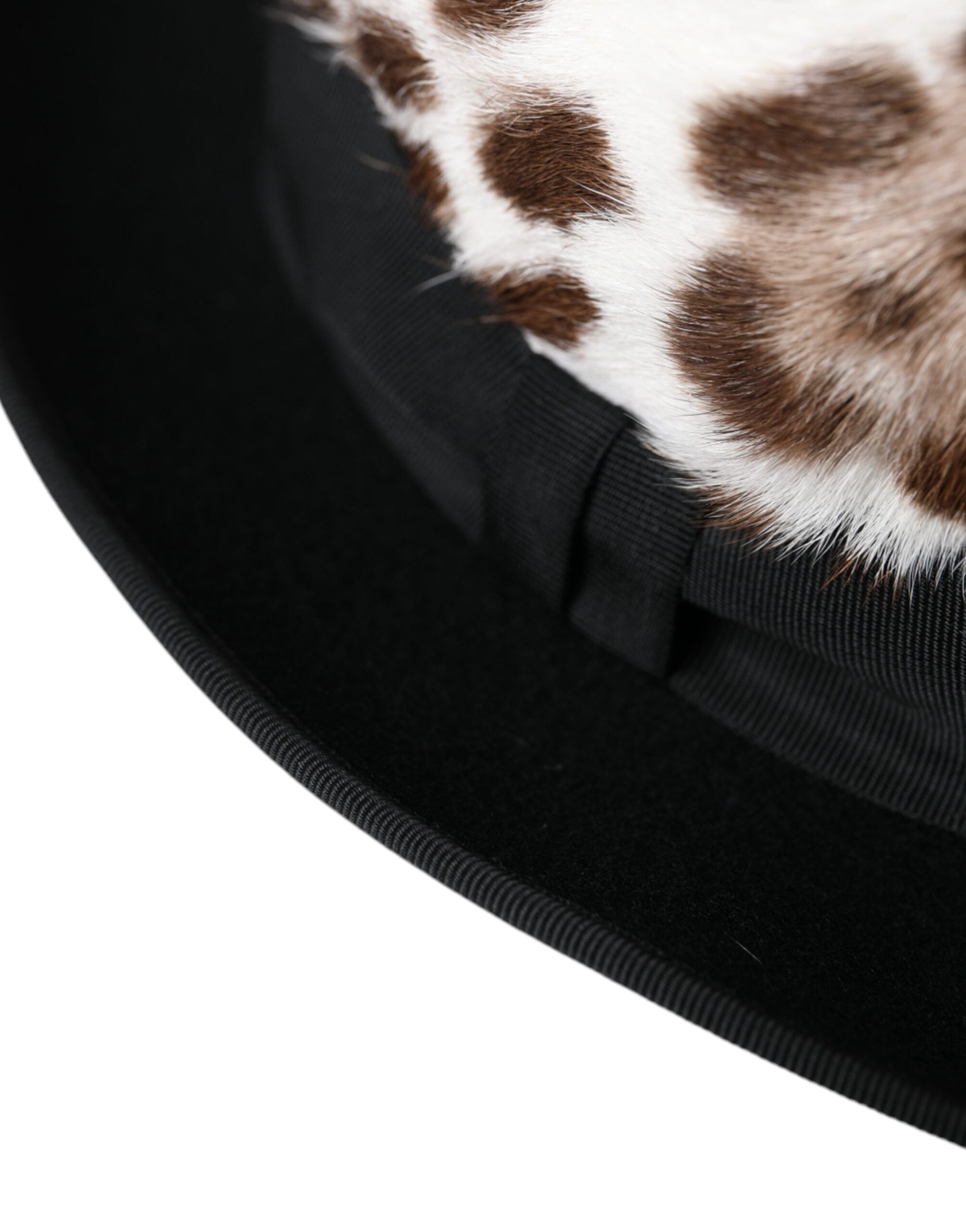 Dámský klobouk Fedora s vícebarevným leopardím vzorem