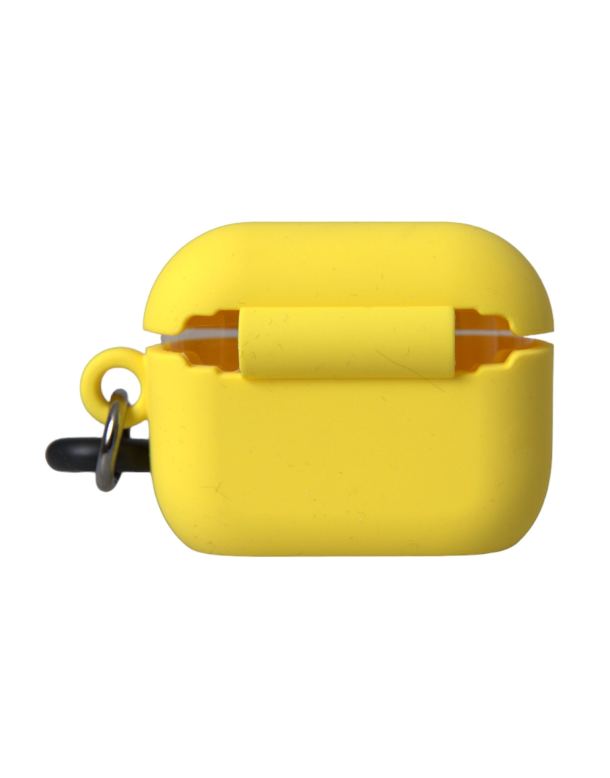 Žlutý silikonový kryt s reliéfním logem pro Airpods