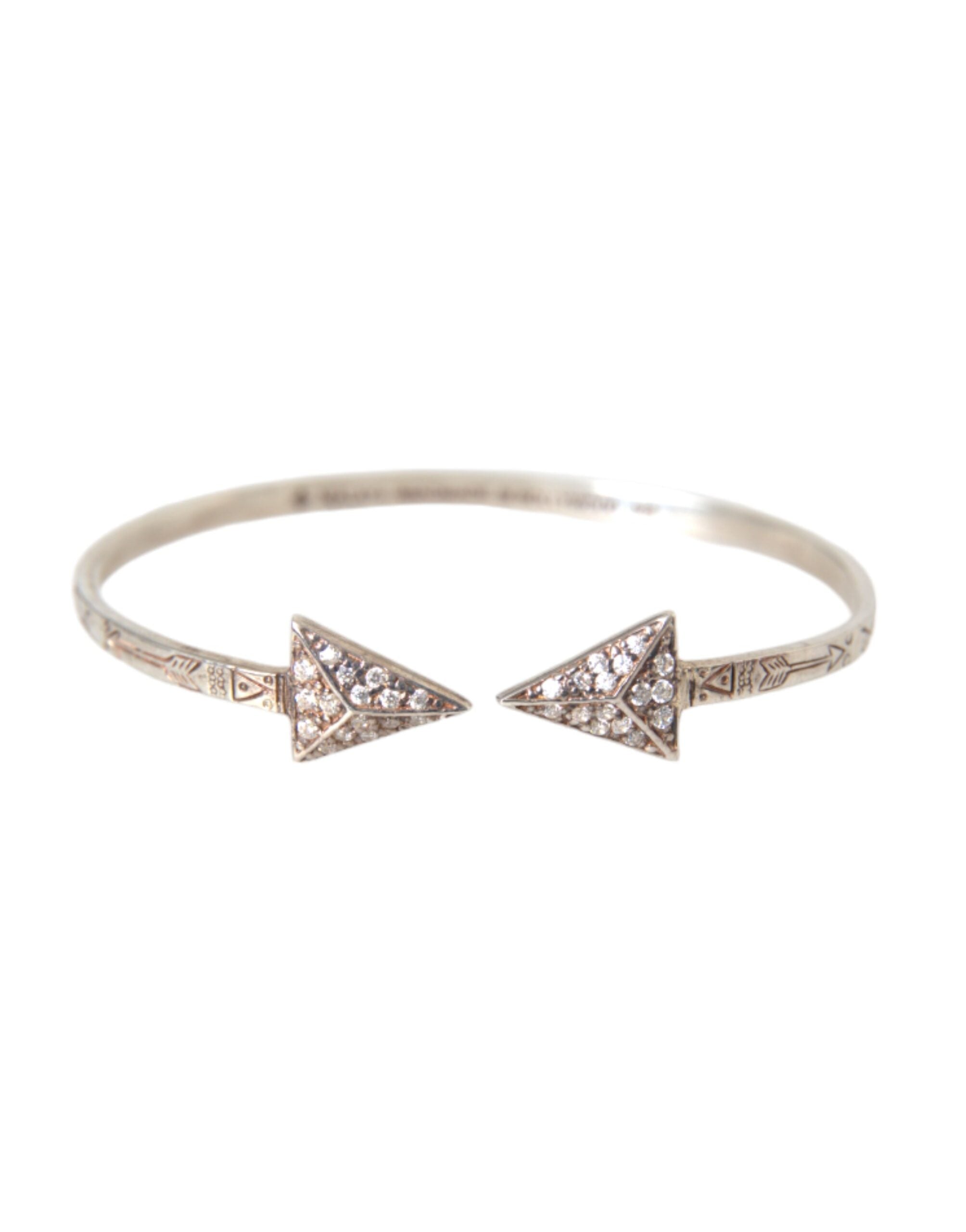 Dámský náramek ze stříbra 925 s krystaly Arrow