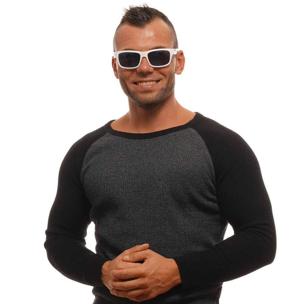 Bílé unisex sluneční brýle