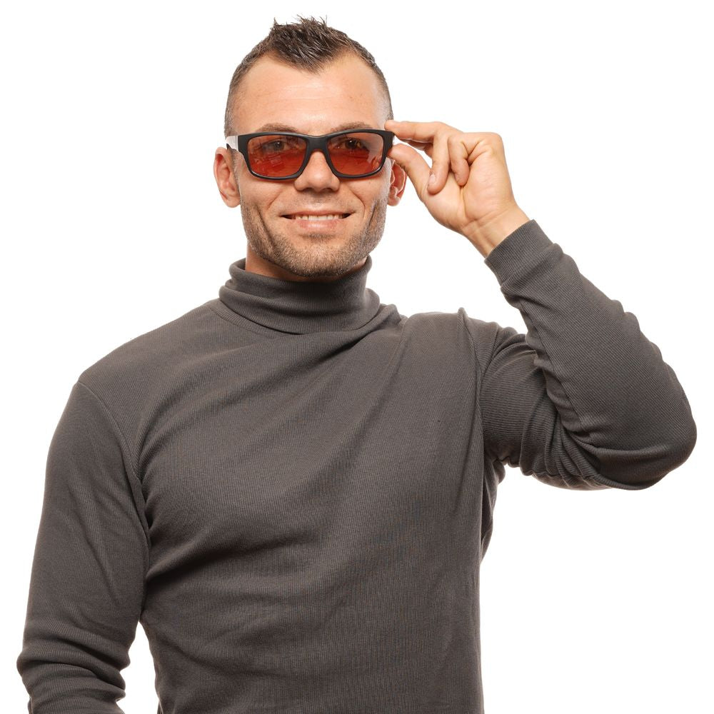 Černé unisex sluneční brýle