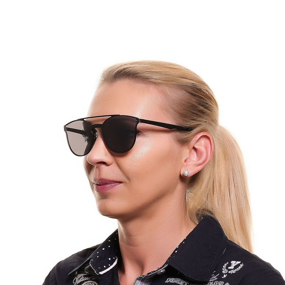 Černé unisex sluneční brýle