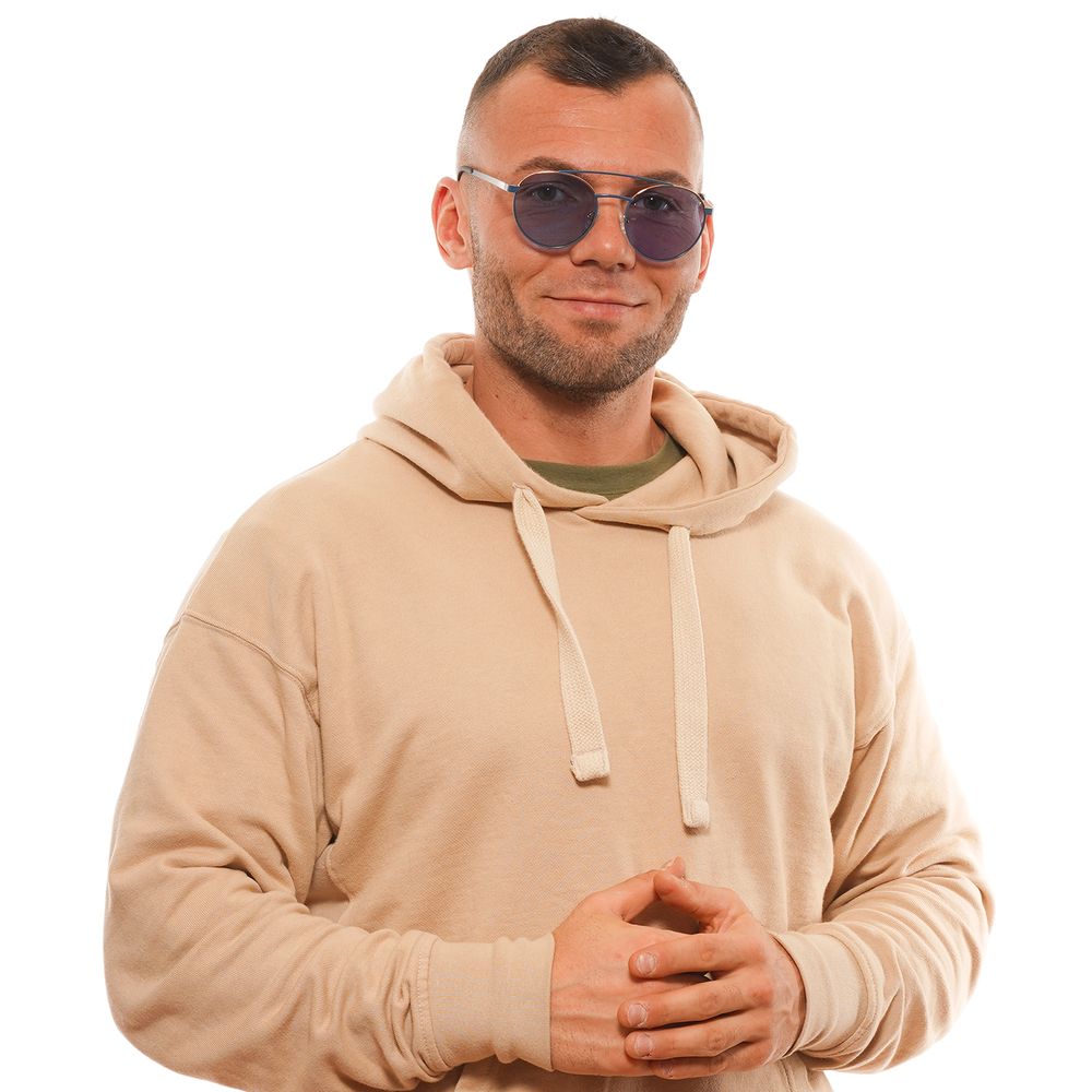 Modré pánské sluneční brýle