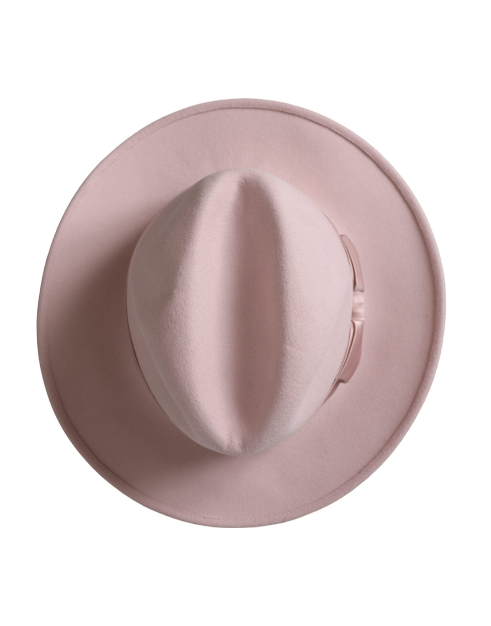 Dámský klobouk Fedora Trilby s růžovým králíkem