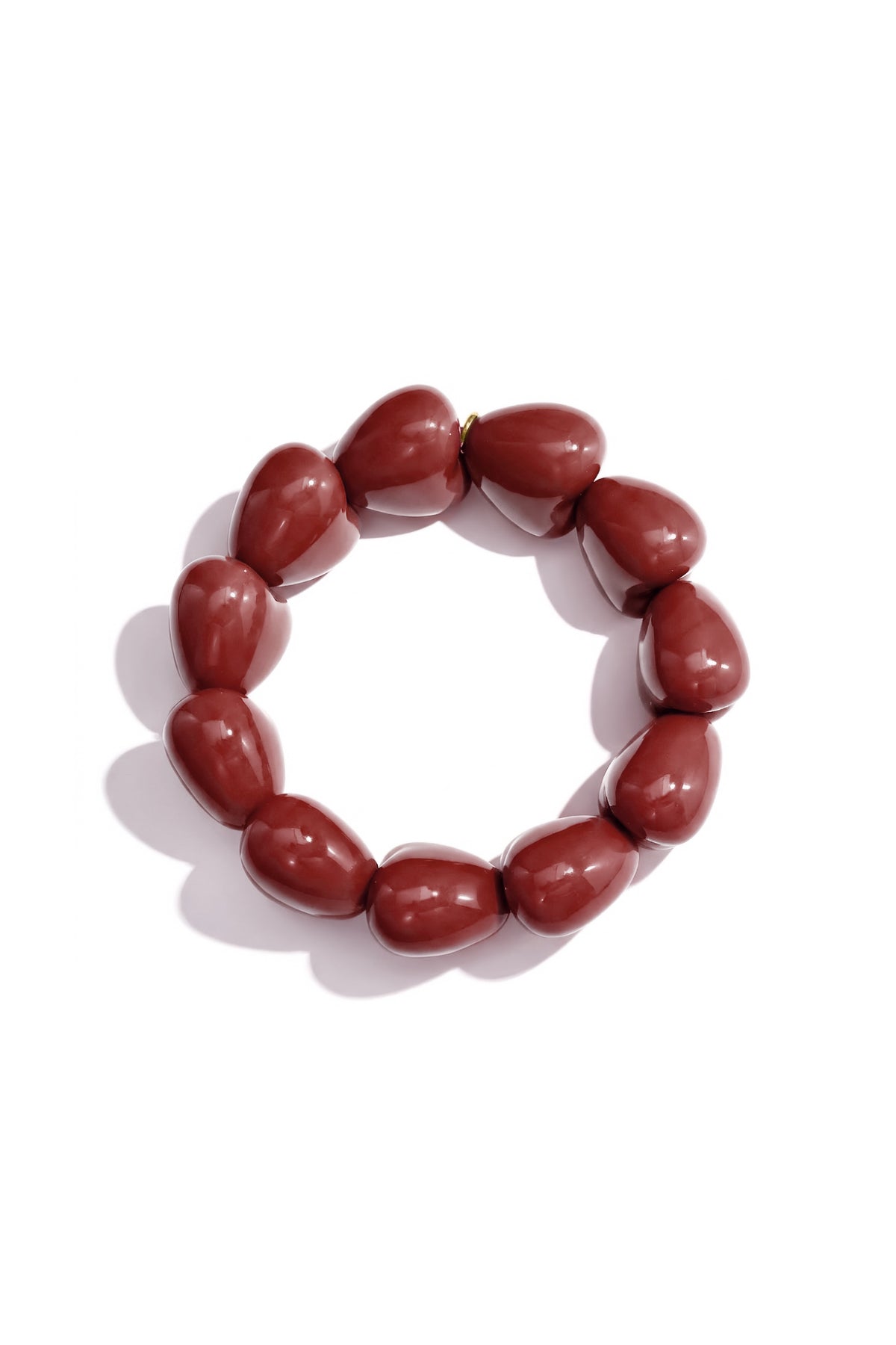 11-Bead Big Heart Bracelet