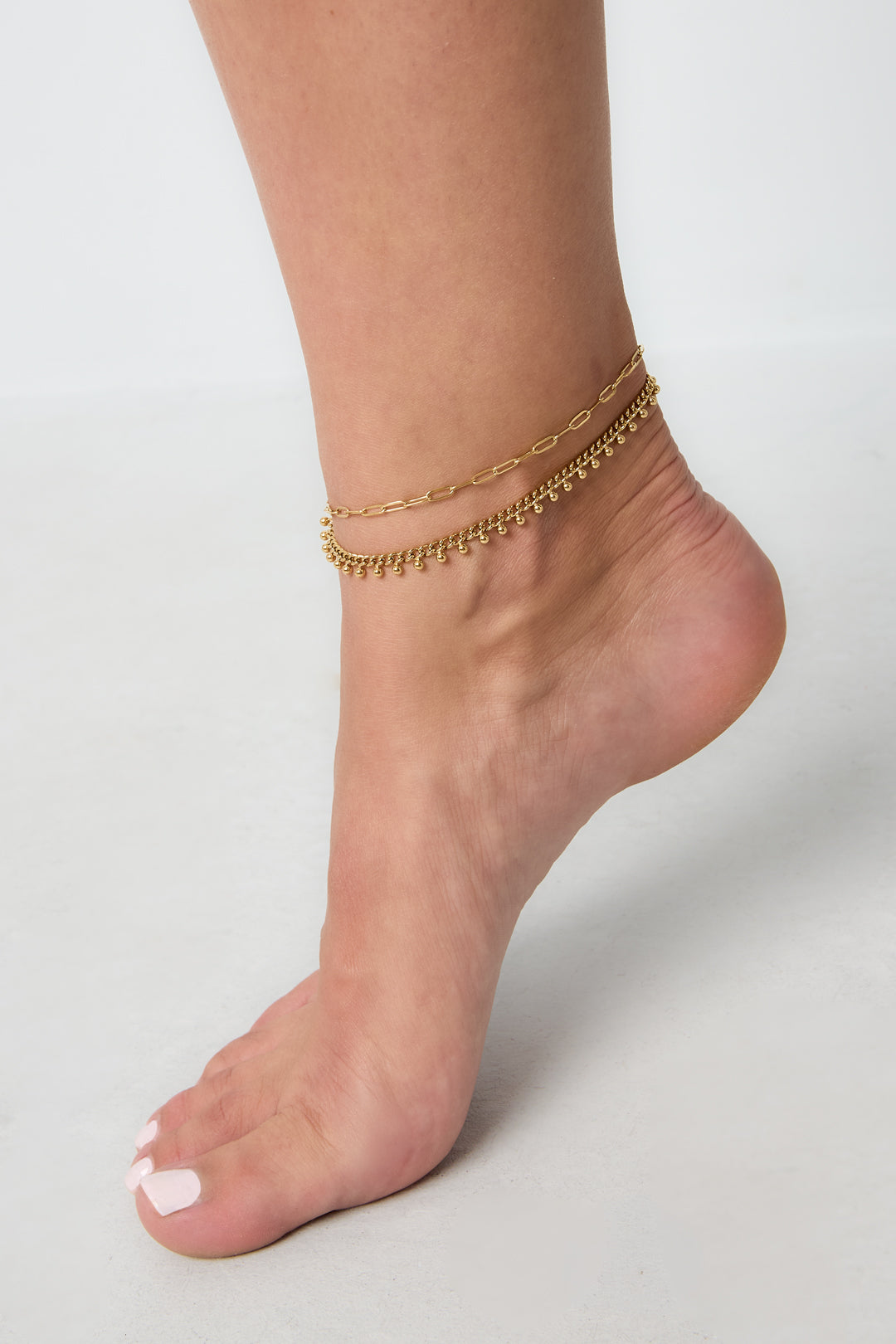 Stainless Steel Anklets Chain Casual Daily Simple Series Women's jewelry