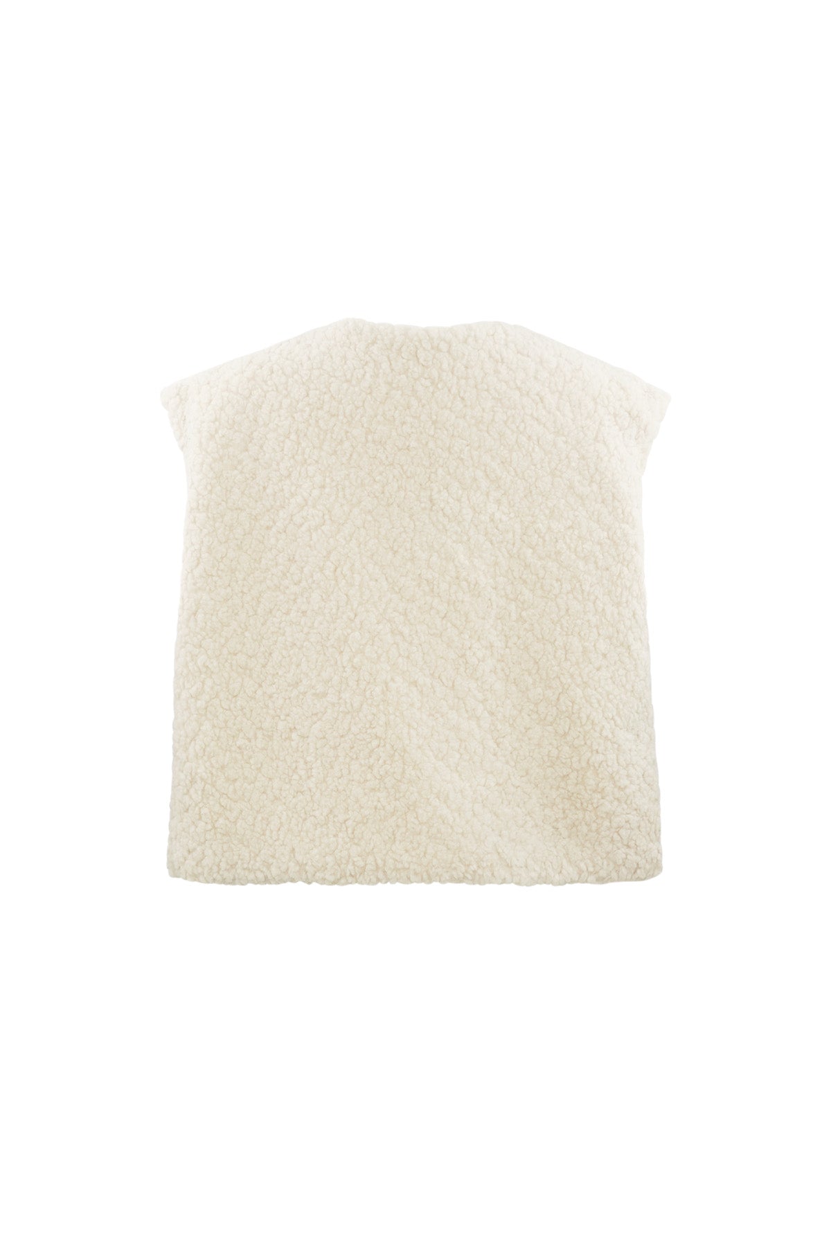 Woven Polyester Fiber Women's Vest Casual Solid Color Fall/Winter