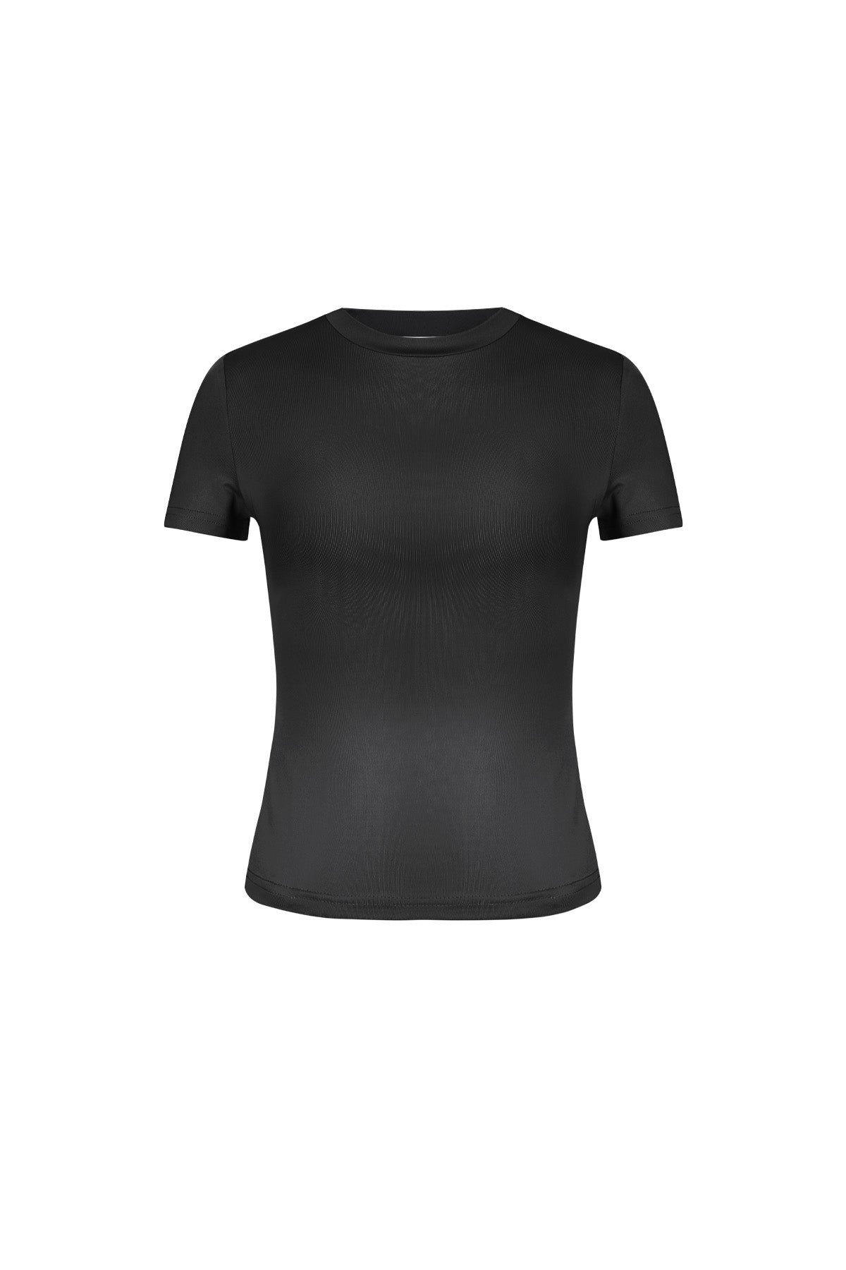 Polyester Women's Short Sleeve Top Fitted Bodycon