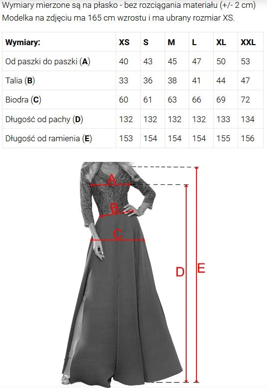 Elegant Evening Maxi Gown with Slit and Roses – Beige