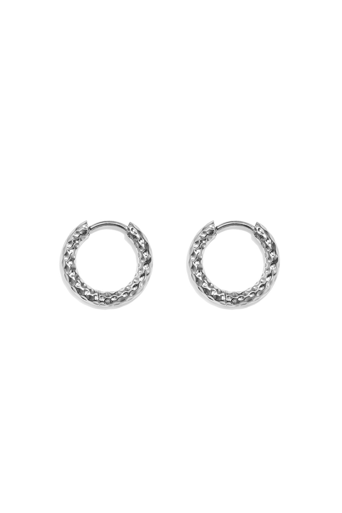 Stainless Steel Hoop Earrings Circle Simple Daily Simple Series Women's jewelry