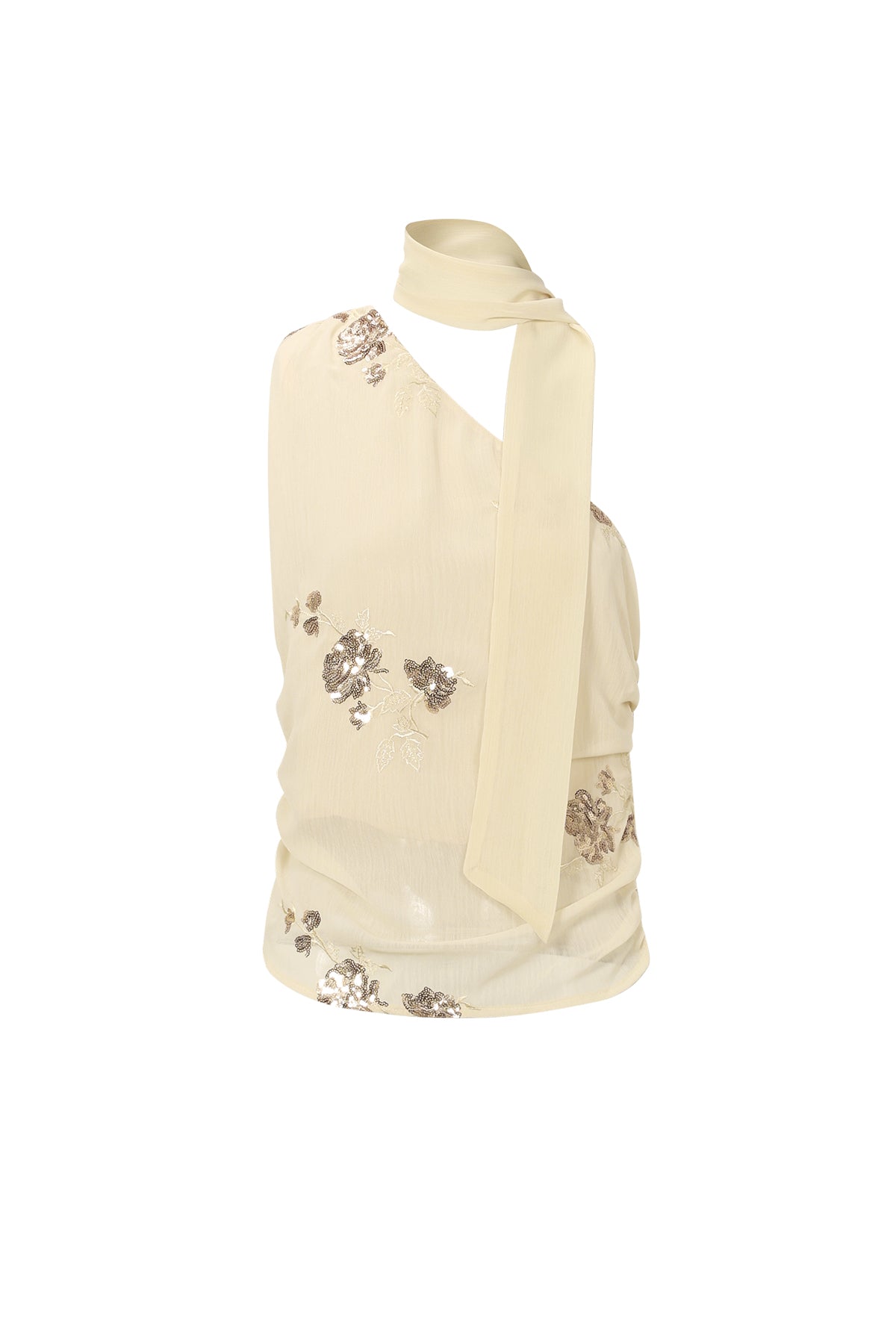 Summer Scarf Top Embroidery