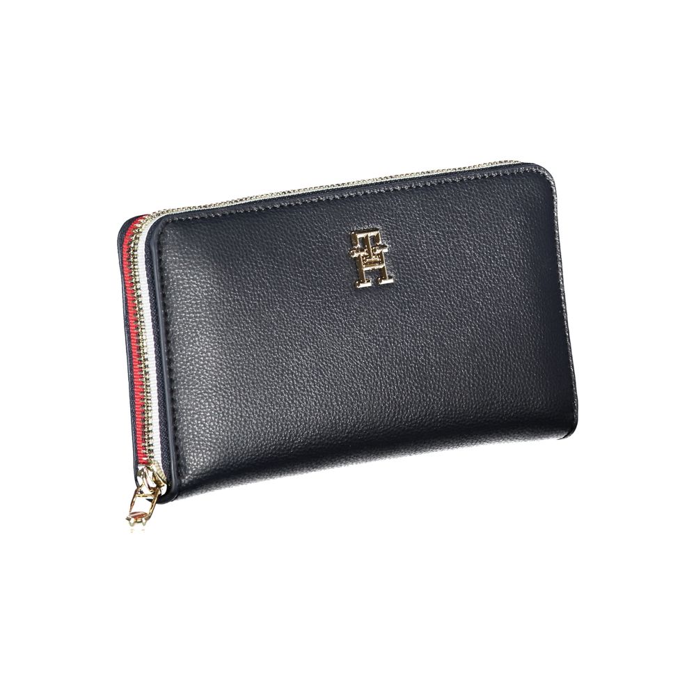Elegantní modrá designová peněženka