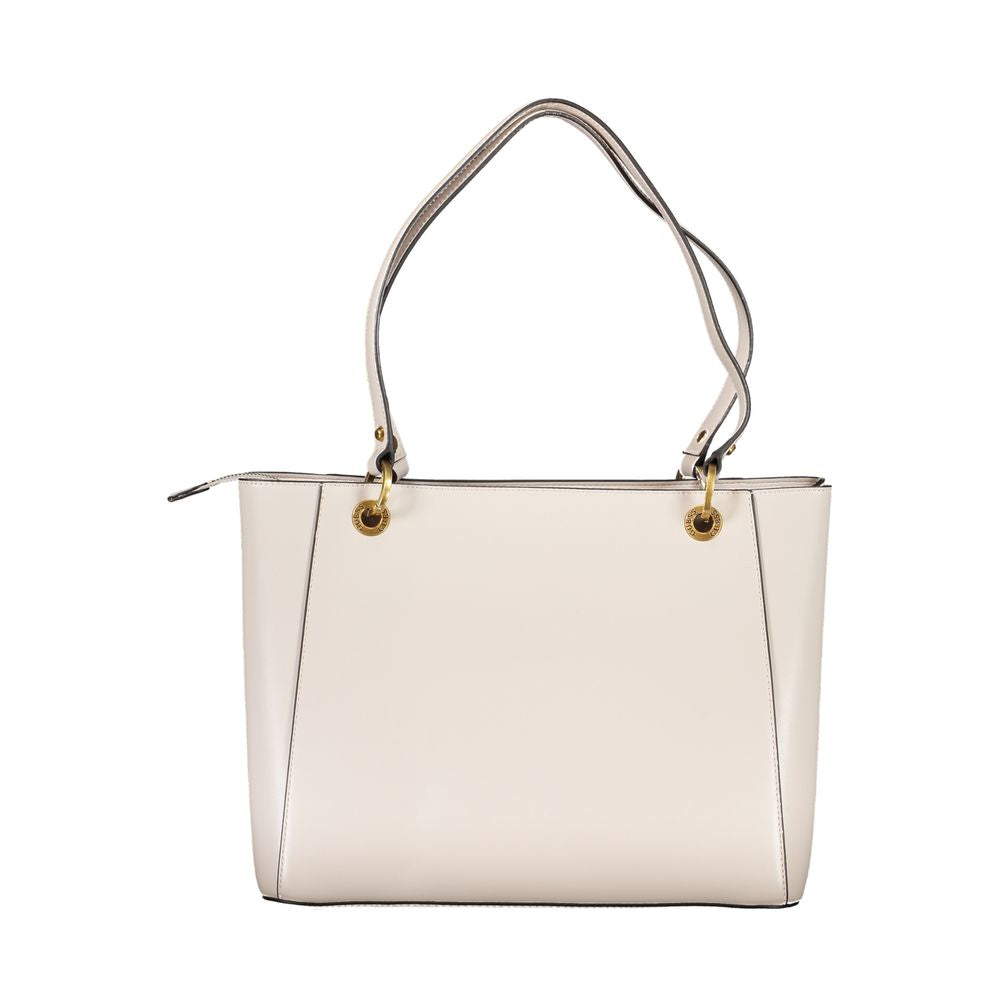 Hnědá polyethylenová dámská kabelka