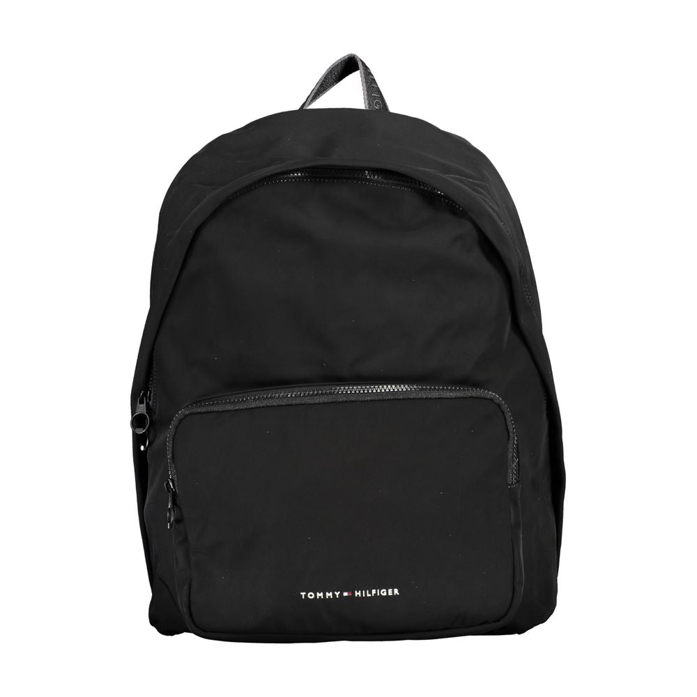 Elegantní městský černý batoh s přihrádkou na notebook