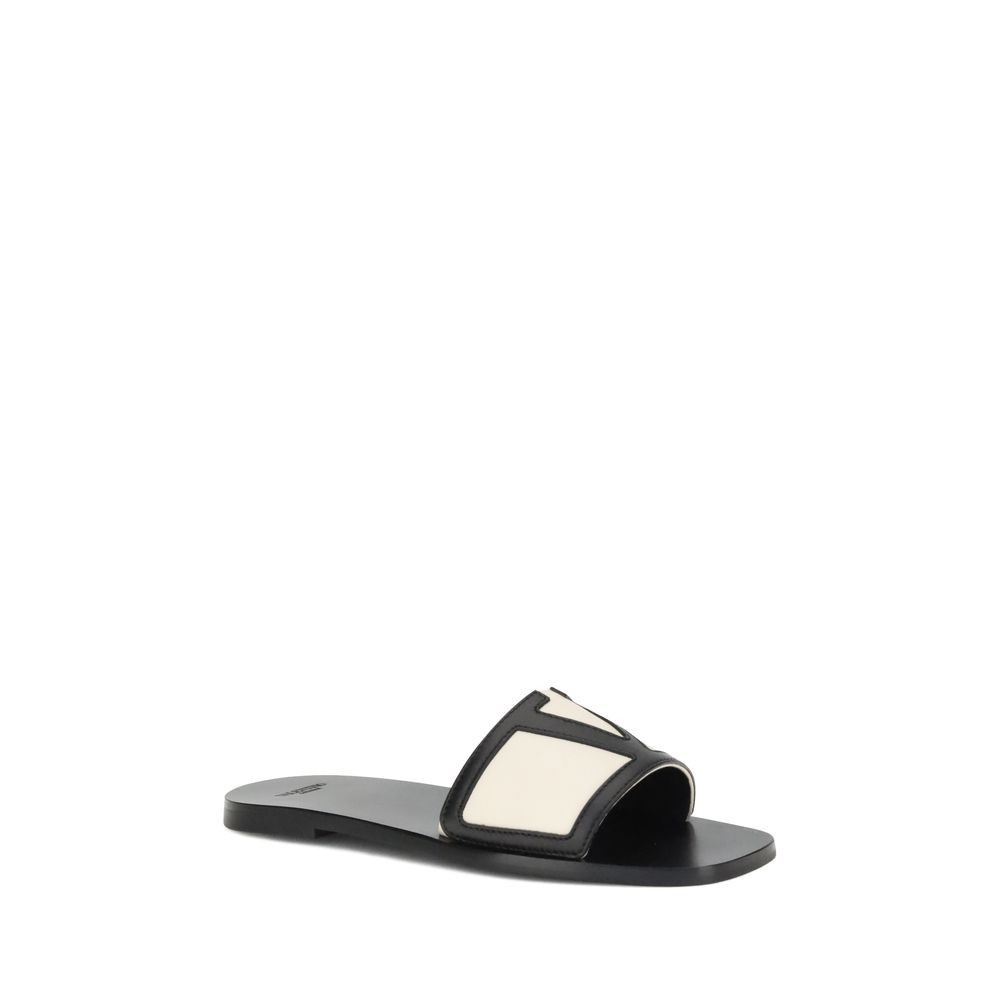 Multicolor Calf Leather Bos Taurus Sandals
