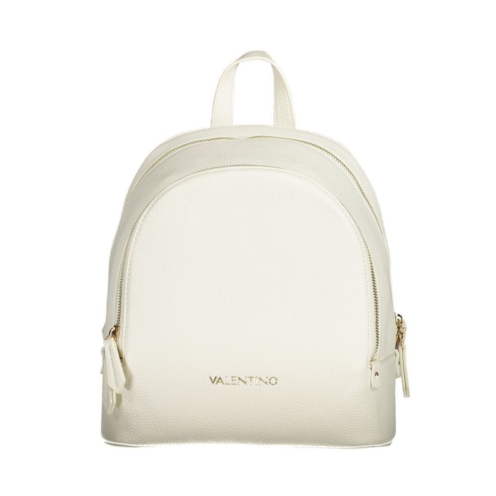 White Polyethylene Backpack