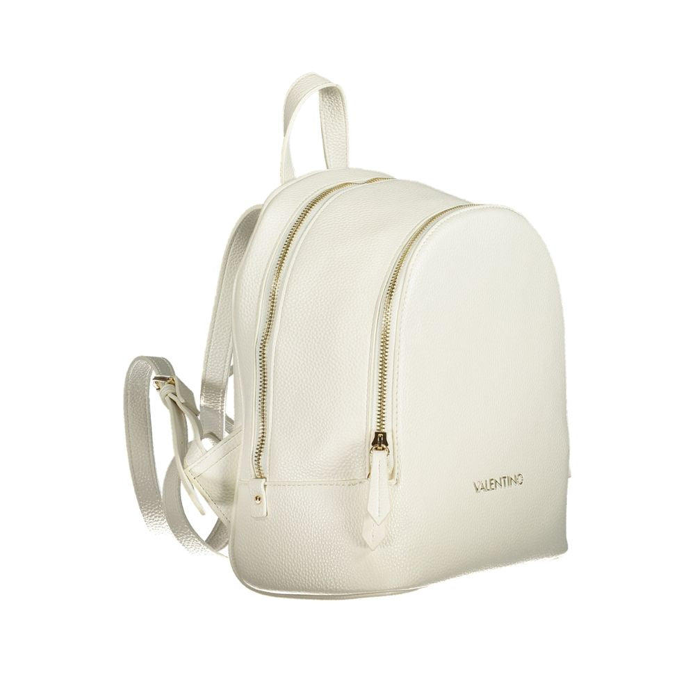 White Polyethylene Backpack