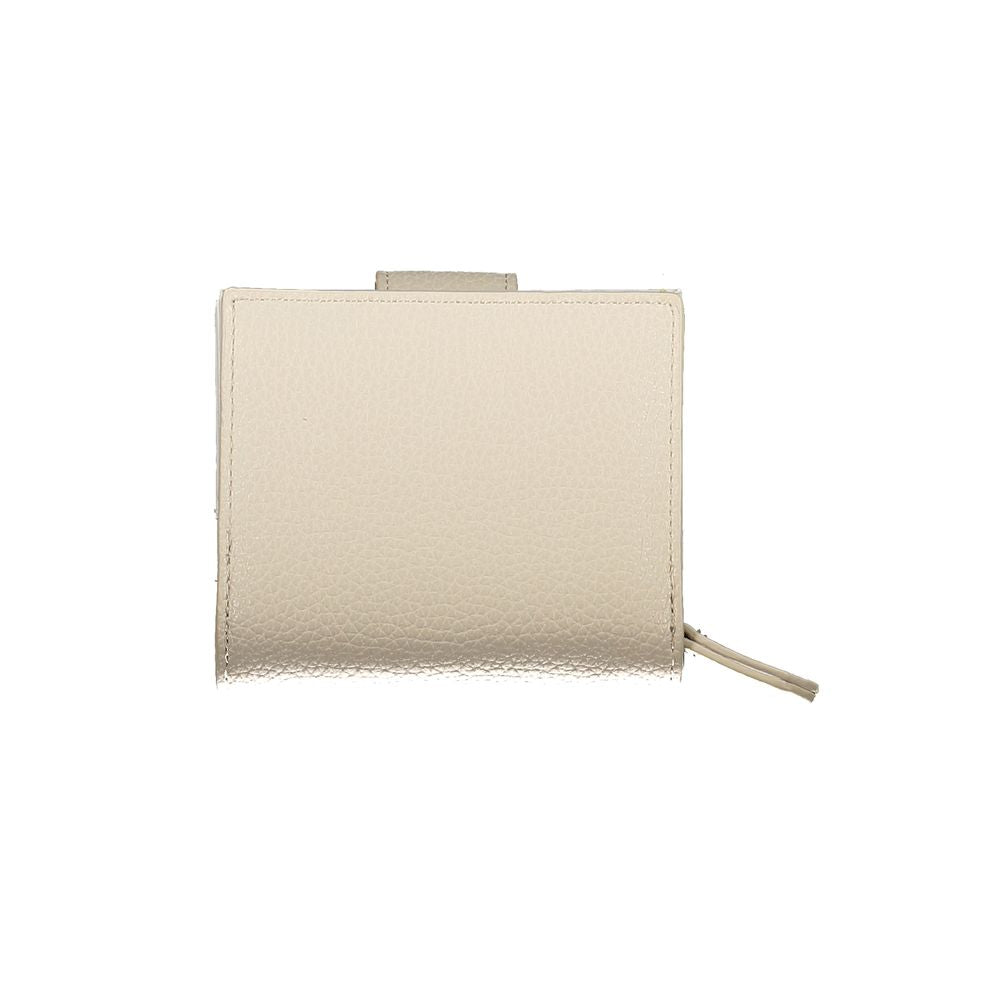 Brown Polyethylene Women Wallet