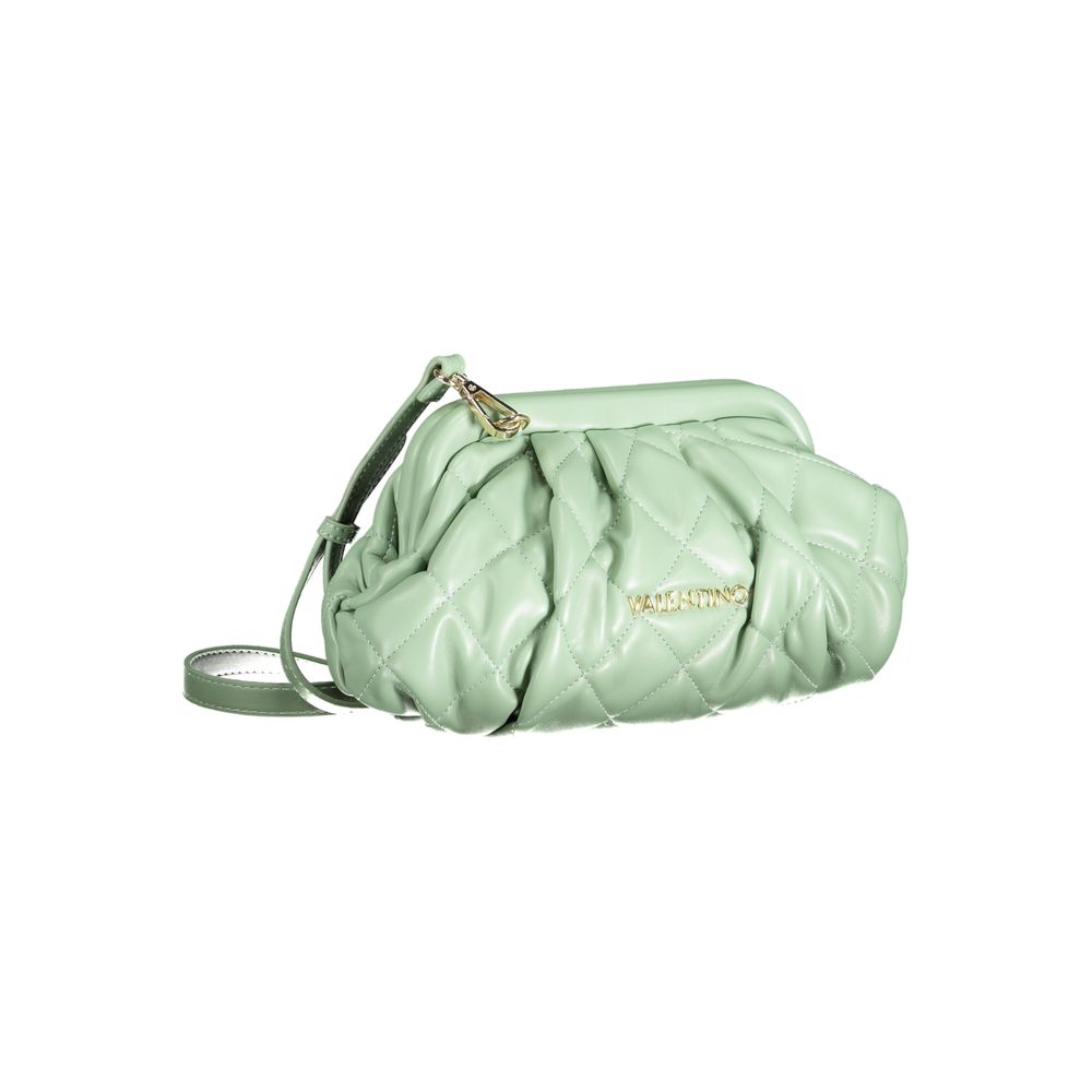 Green Polyethylene Women Handbag