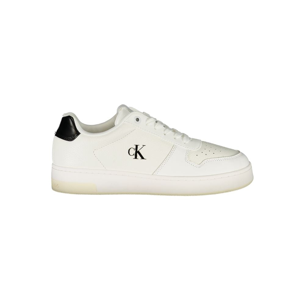 White Leather Women Sneaker