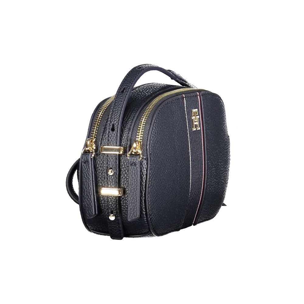 Dámská kabelka z polyethylenu v modré barvě