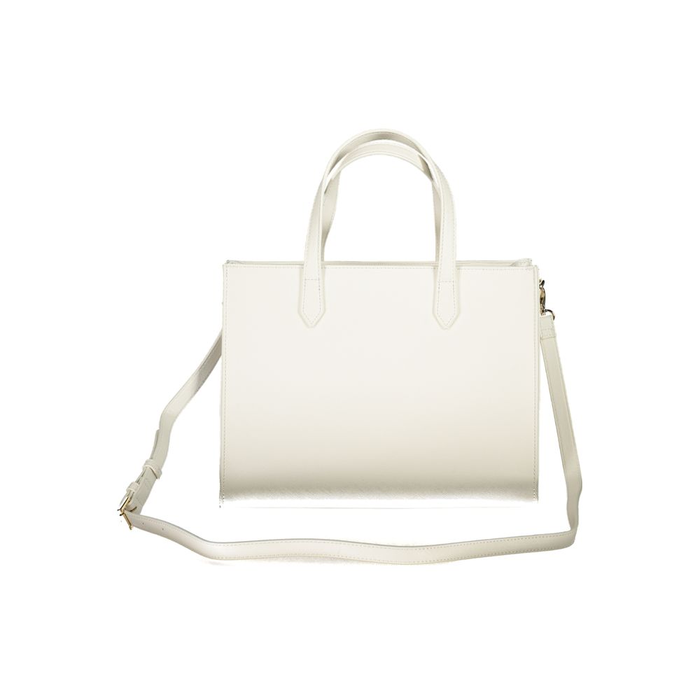 White Polyethylene Handbag