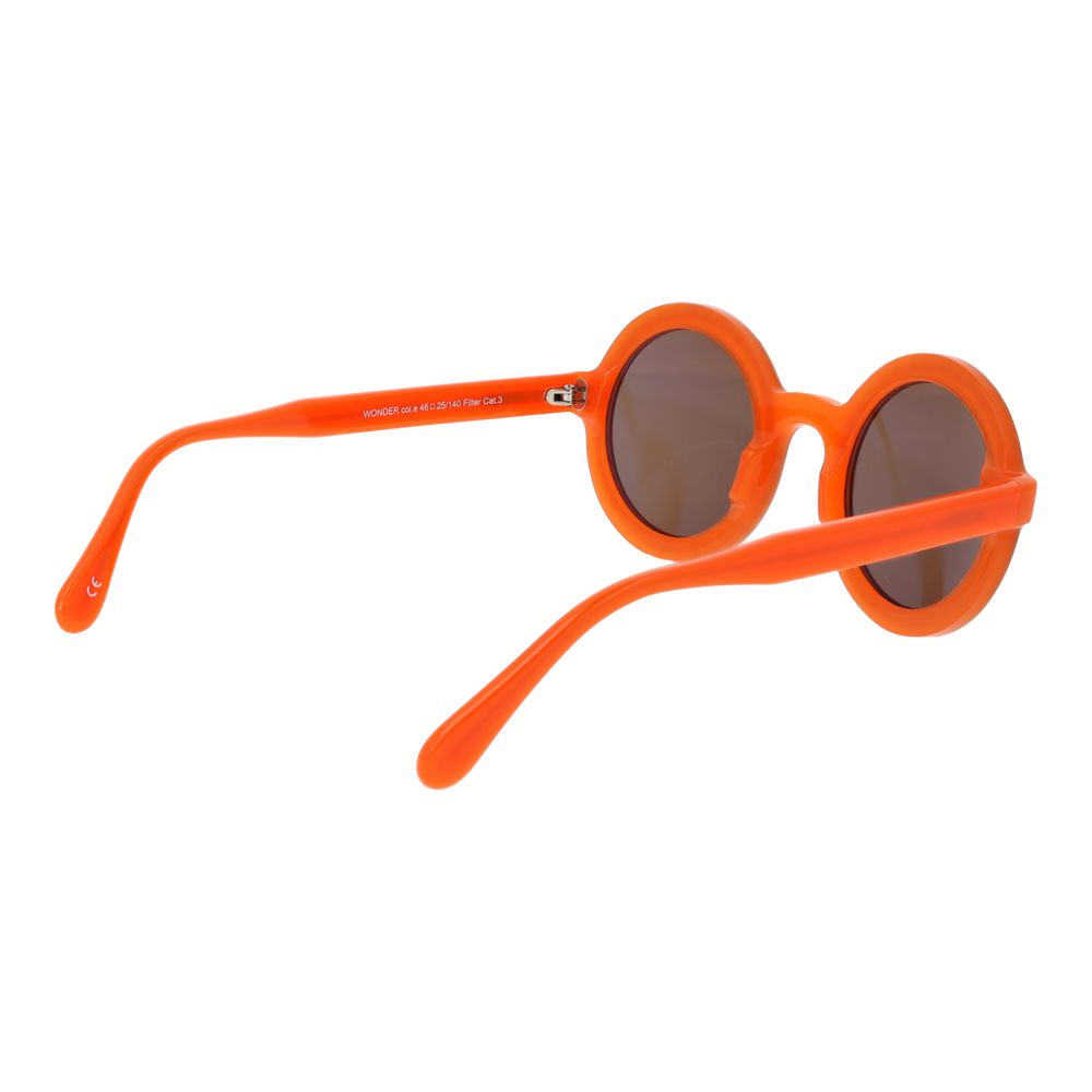 Oranžové unisex sluneční brýle