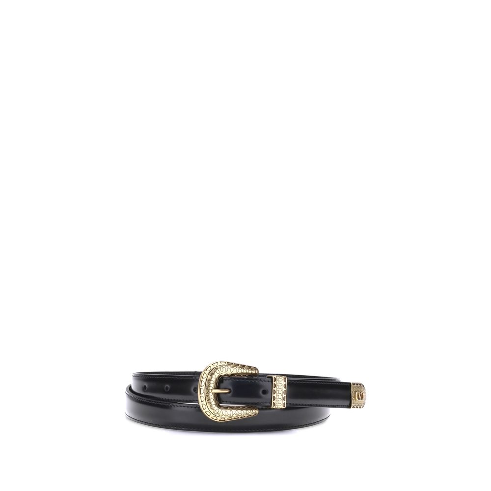 Black Calf Leather Bos Taurus Regular Belt