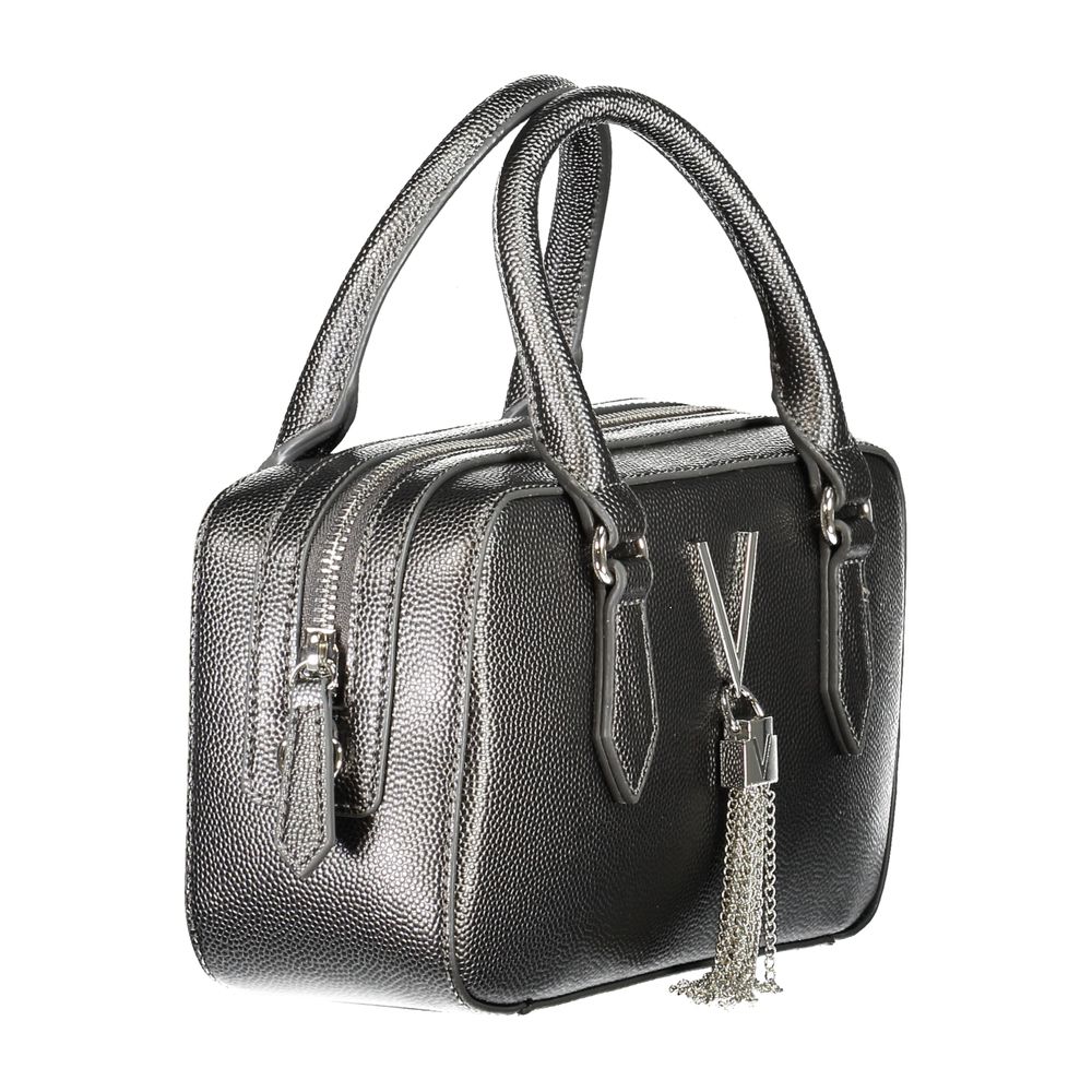 Gray Polyethylene Handbag