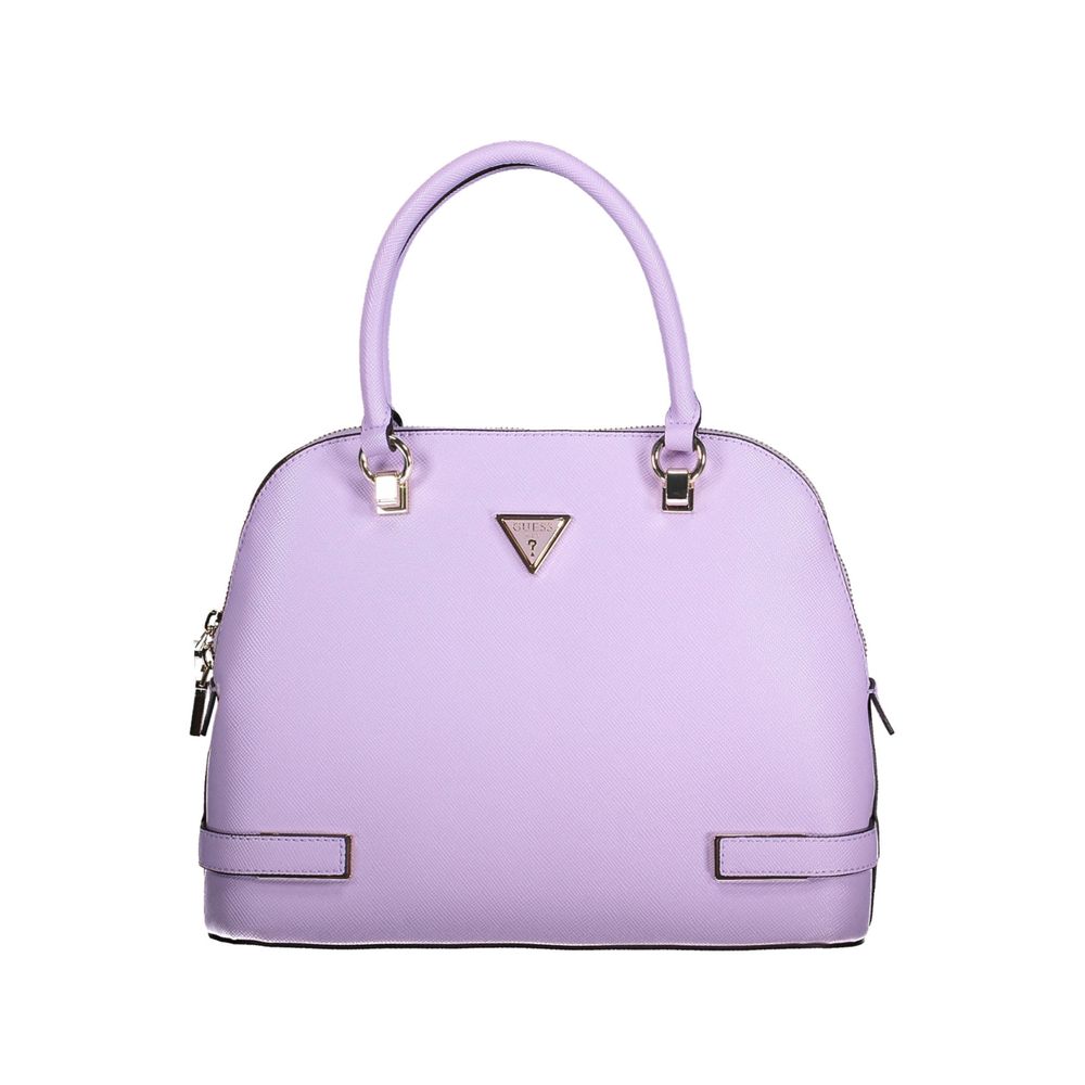 Purple Polyethylene Handbag
