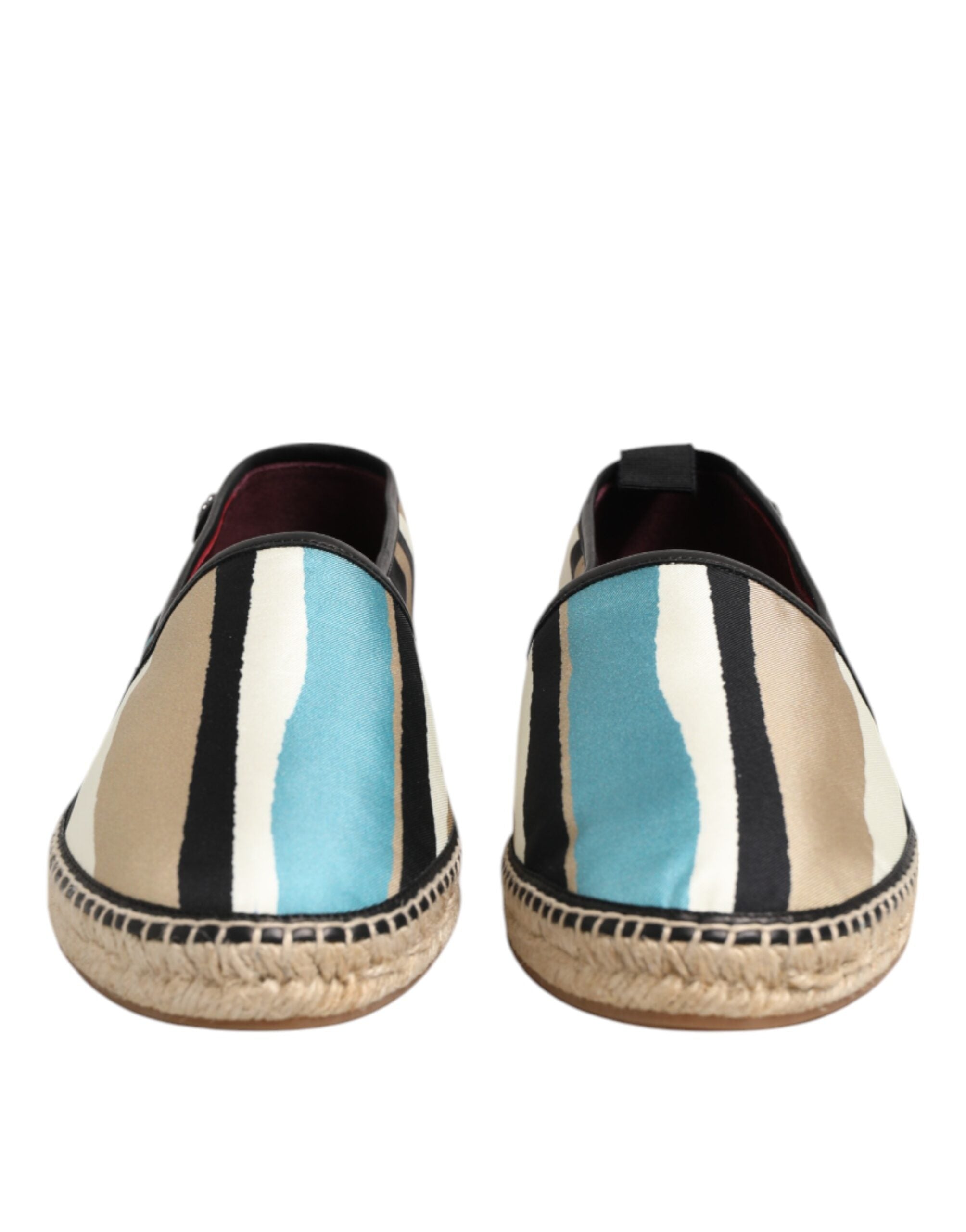 Plátěné espadrilky s vícebarevnými pruhy